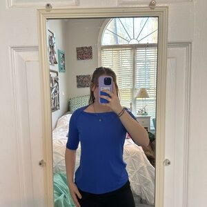 Ann Taylor Shoulder-Fold Top